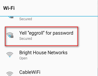 Smart WiFi Names