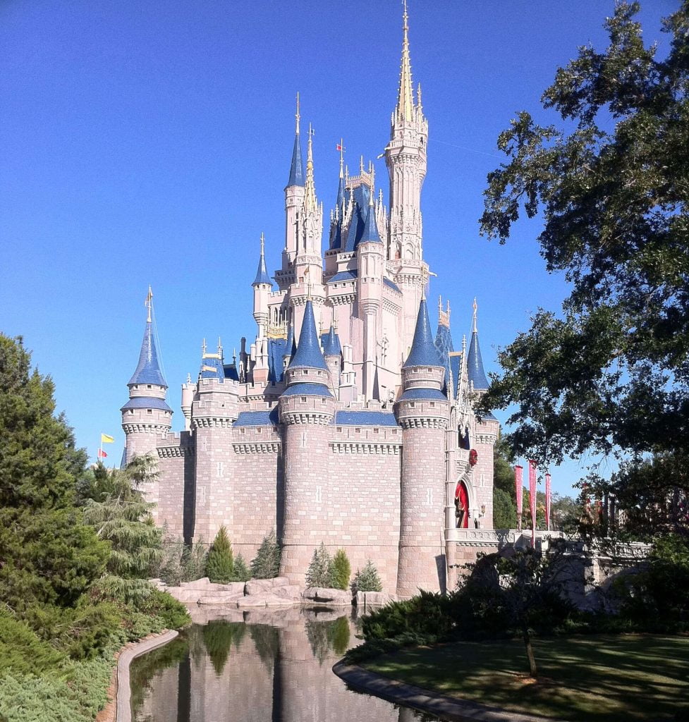 Princess Castle at Disney Land